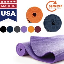 MADE IN USA Athletic Exercise yoga mat Multi color FAST SHIPPING