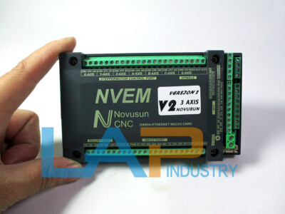 Ethernet MACH3 Interface Board 3/4/5/6 axis Control Card NVEM CNC controller