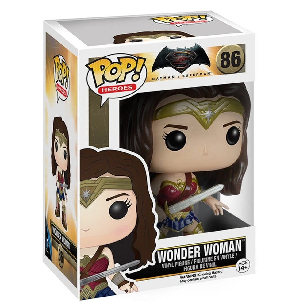 Funko POP Heroes Batman vs Superman Wonder Woman Action Figure