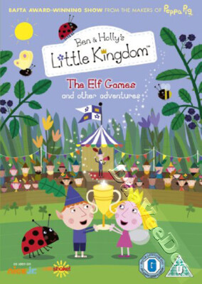 Ben & Holly's Little Kingdom: The Elf Games NEW PAL DVD Preston