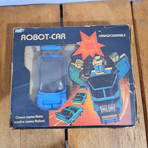 Vintage Transformers Argentina Robot Car Rare