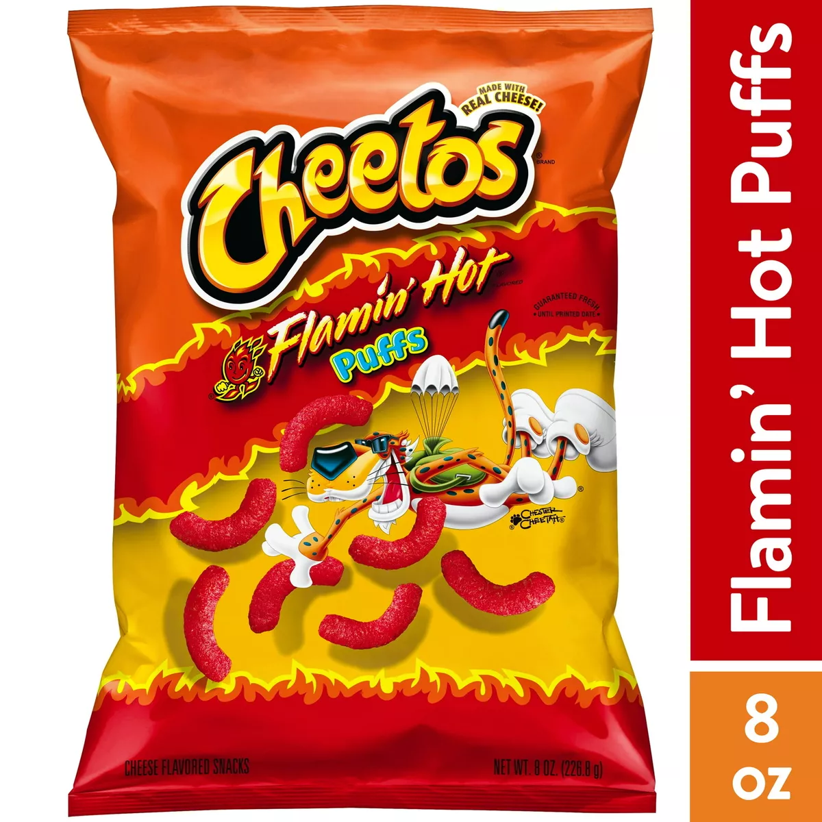  Cheetos Cheese Puffs, 8 Ounce Bag