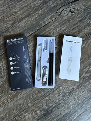 Ear Wax Removal Camera Tool 1080 HD Video Used W/iphone Android iPad