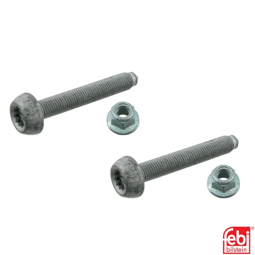 PINCH BOLTS x 2 FRONT SUSPENSION STRUT WHEEL HUB FEBI AUDI SEAT SKODA VW A3188