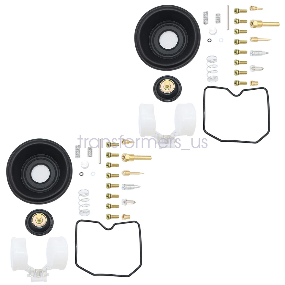 Carburetor Repair Kit Float Diaphragm Fit Kawasaki Ninja 250R EX250J 2011 2012 - Image 3 of 4