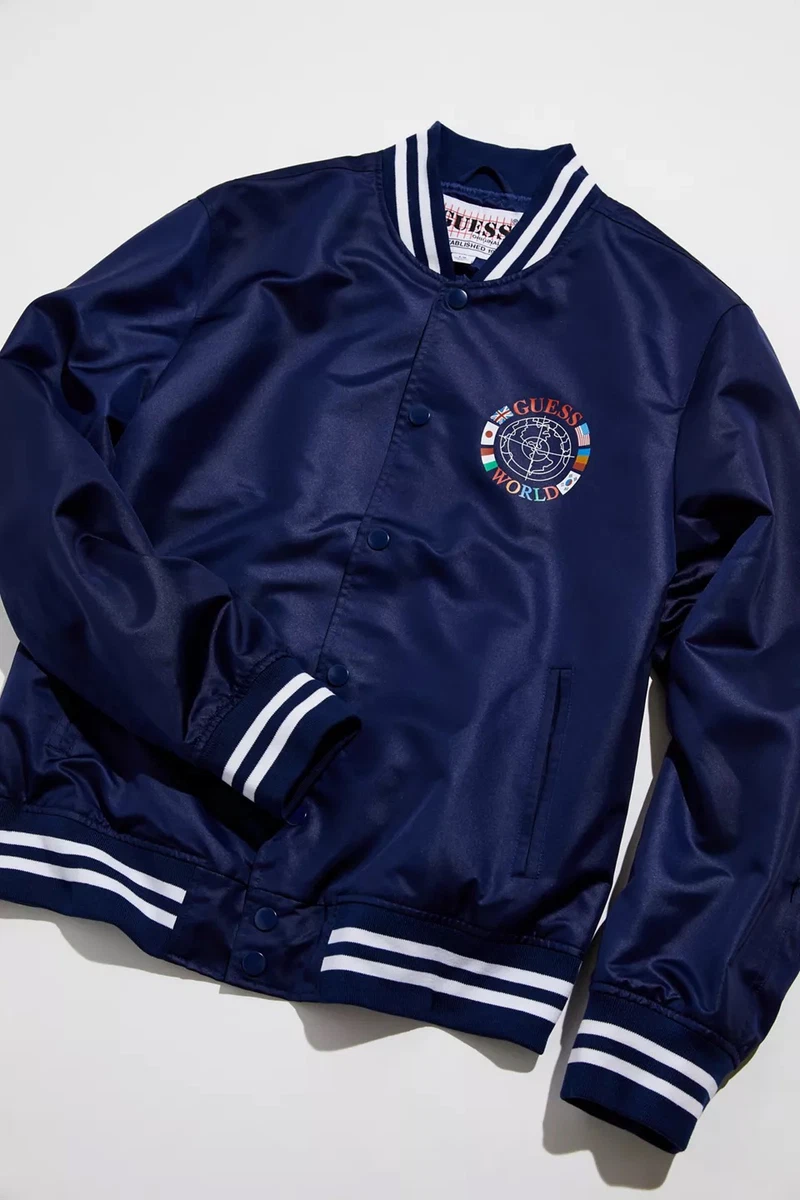 Varsity jacket guess new arrivals