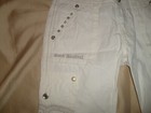 Rock Revival  Jeans 26 Crop Women's White Rhinestones studs Cargo Pants 26~~NEW! — photo 7