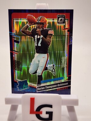 2023 Donruss Optic Dorian Thompson-Robinson Purple Shock #225 RC Rookie pm1