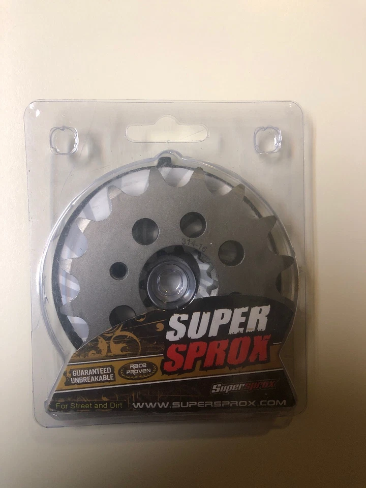 Piñón delantero SUPERSPROX 20606-16 CST-314:16 16T, 525 Foto 2 de 3