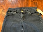 7 For All Mankind Dark Wash “The Skinny"“ Blue Jeans, Size 26 — photo 8
