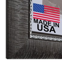 Custom Matted Picture Poster Frame  Mat 3-1/4" Textured Black 1538 16x20 24x36