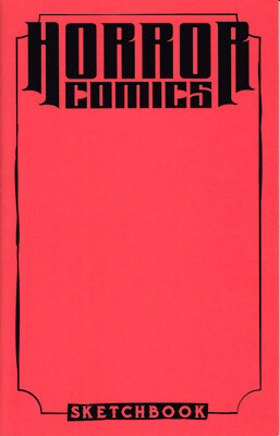 Horror Comics - Sketchbook (2023), Blood Dead Edition, Neuware, new