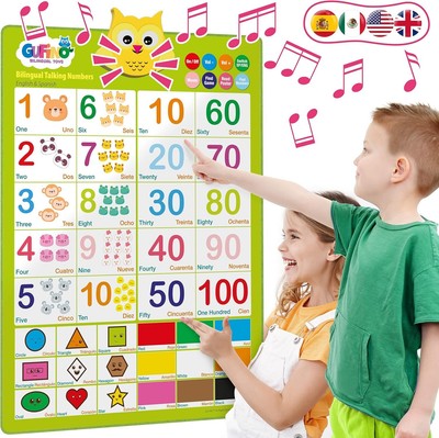 Bilingual Toddler Interactive Toys - English & Spanish ABC Learning for... 