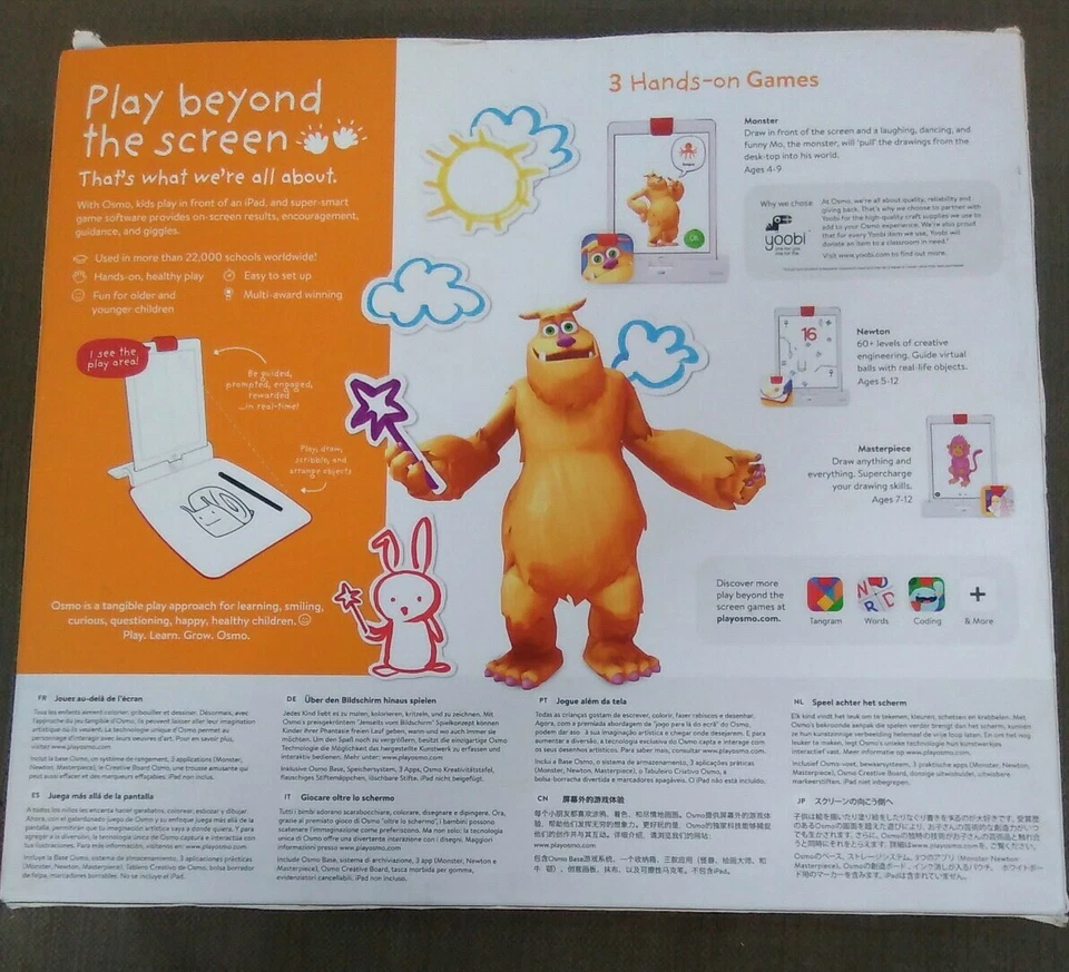 Osmo Kit Creativo con Juego de Monstruos para iPad yoobi juguete edades 5-12 base y juegos Foto 2 de 4