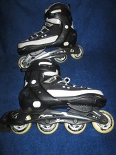 Inliner Xpulse schwarz-weiß verstellbar Gr. 38-41