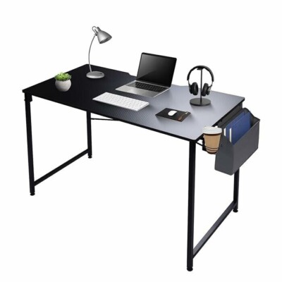 SILVER VALLEY Computertisch Home Office Schreiben Modern Kohlefaserplatte 100x50cm