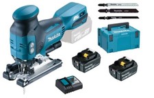 Makita DJV181RTJ Akku-Stichsäge 18V DJV181Z + 2x Akku 5Ah + Ladegerät + Makpac 3