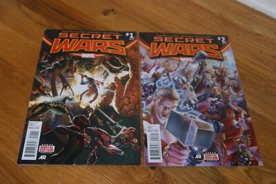Marvel Secret Wars #1 and #2 Comics- Not Graded | eBay
