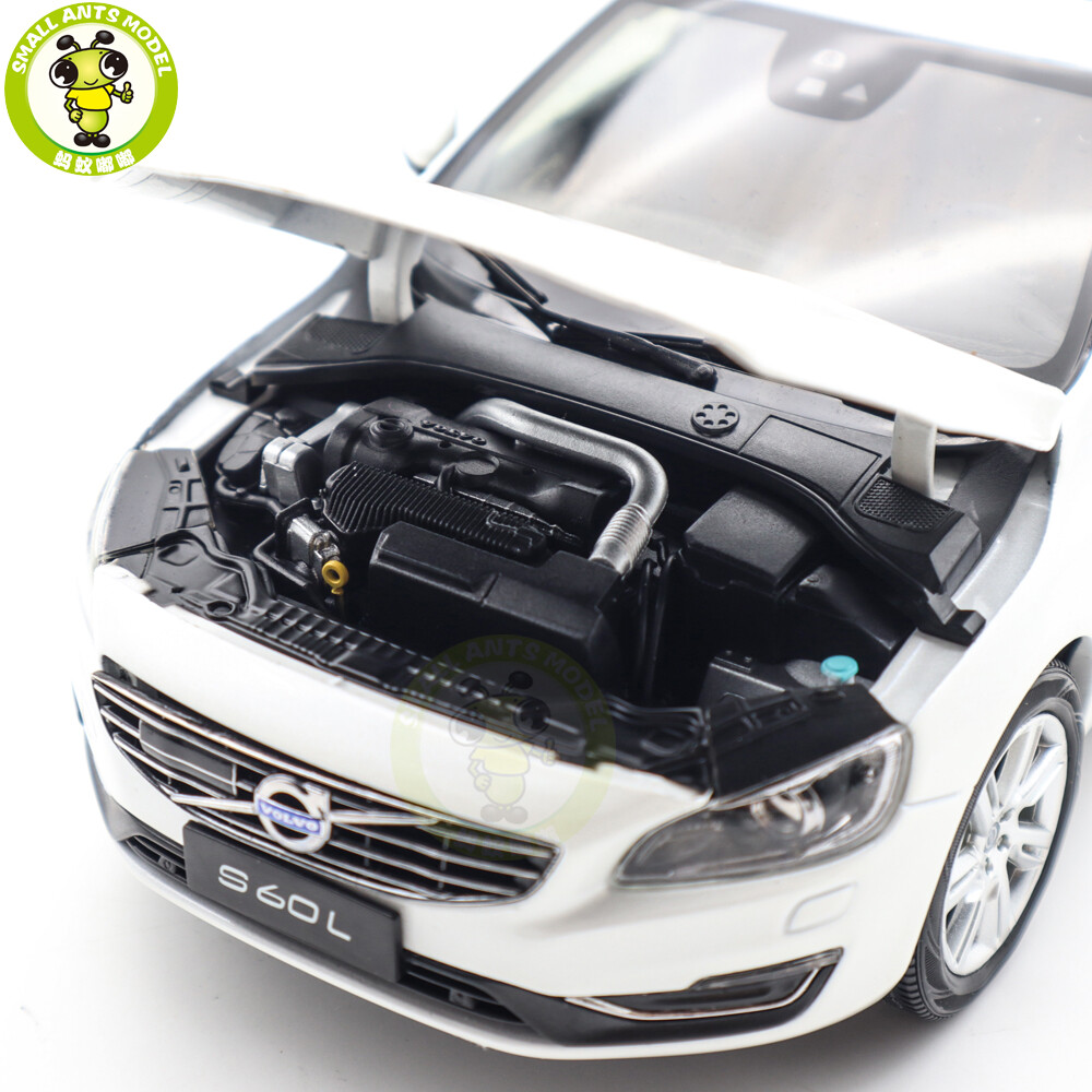 1/18 Volvo S60 S60L T5 White Diecast Model Toy Car Friends Gifts