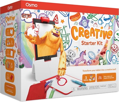 Osmo Creative Starter Kit 3 Educational STEM Games for Fire Tablet
