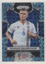 2018 Panini Prizm World Cup Light Blue Lazer 89/125 Ragnar Sigurdsson #107 0pa4