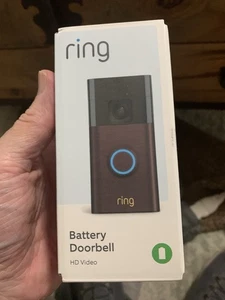 RING VIDEO BATTERY DOORBELL 2024 DOORBELL CAMERA - VENETIAN BRONZE NEW IN BOX