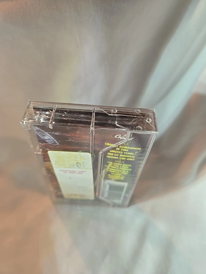 Iron Maiden Somewhere in Time SEALED Cassette VERY RARE 1986 Foto 3 de 4