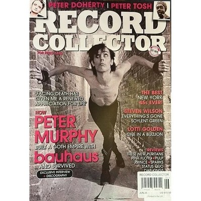 Record Collector Issue 571 (June 2025) Peter Murphy Bauhaus Goth