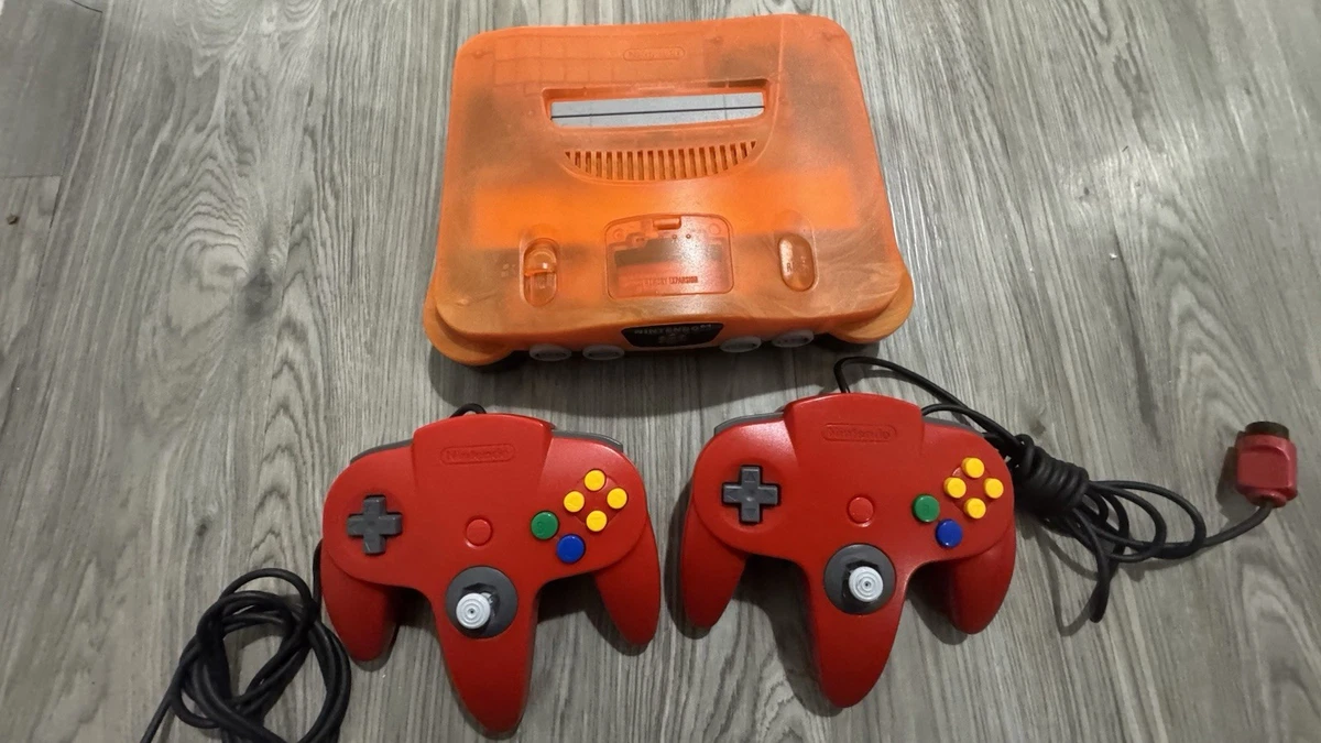 Nintendo 64 NTSC-J Orange Video Game Consoles for sale | eBay
