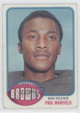 1976 Topps Paul Warfield #317 HOF 2f4