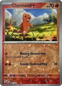 Charmander 004/165 Reverse Cosmos Holo Costco Exclusive
