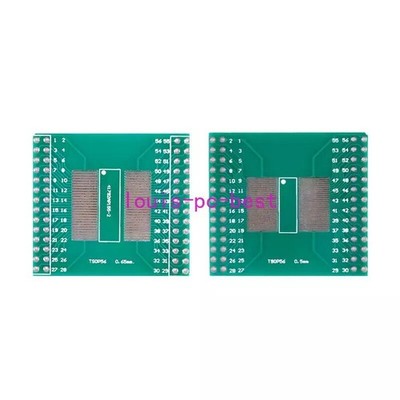 2pcs TSOP56 TSOP48 to DIP56 Adapter Board for AM29 Series Chip IC Test PCB