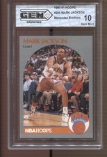 1990-91 Mark Jackson Menendez Brothers #205 Gem Mint 10 New York Knicks