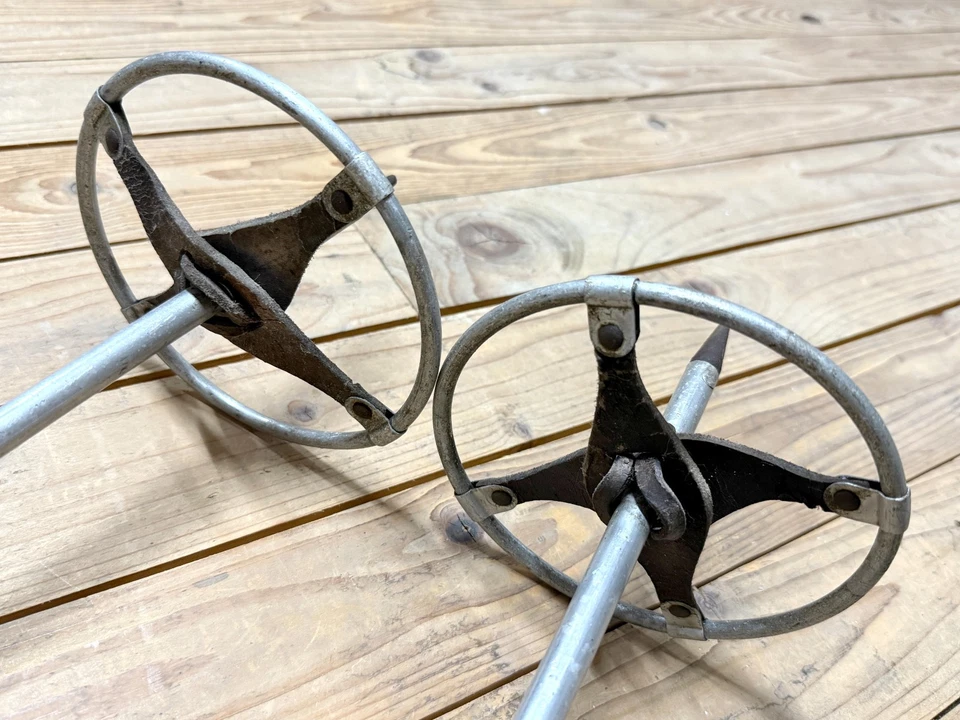 Ancien Bâtons de Ski Alu Altière - Déco Chalet Gîte Montagne - 116 cm - Vintage - Photo 4/4