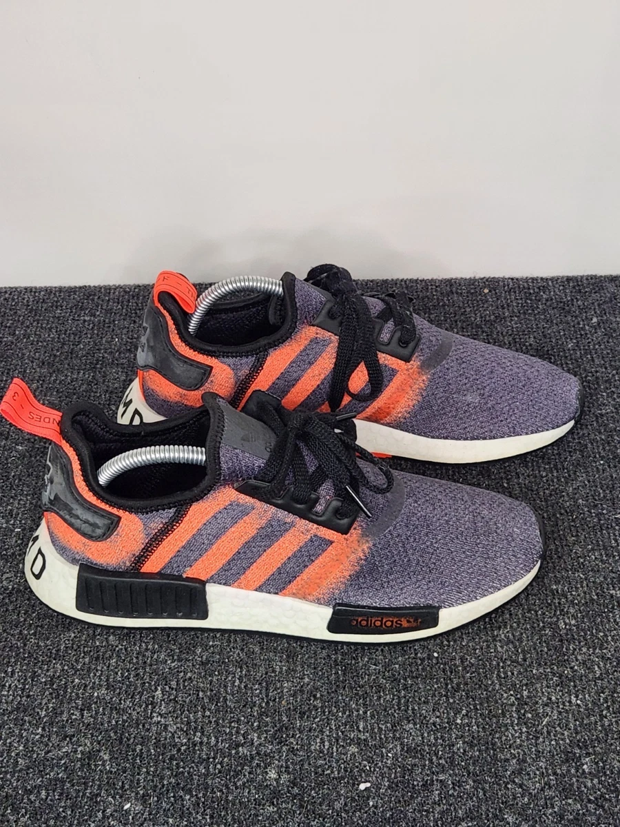 adidas gazelle silver green womens Adidas NMD R1 Core Black / Semi Lucid Blue / Glory Red – Stencil main image 0