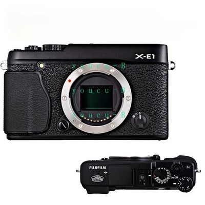 Fujifilm X-E1 Digital Camera Body only Black without Camera Lens Face Detection