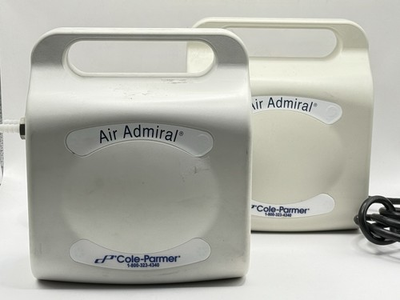 #ad Lot of 2 Cole Parmer Air Admiral Vacuum Pump Model: P 79202 00 $99.99