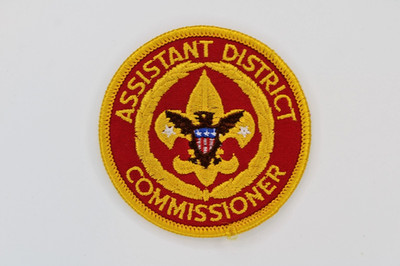Assistant District Commissioner Position Patch Boy Scouts of America BSA