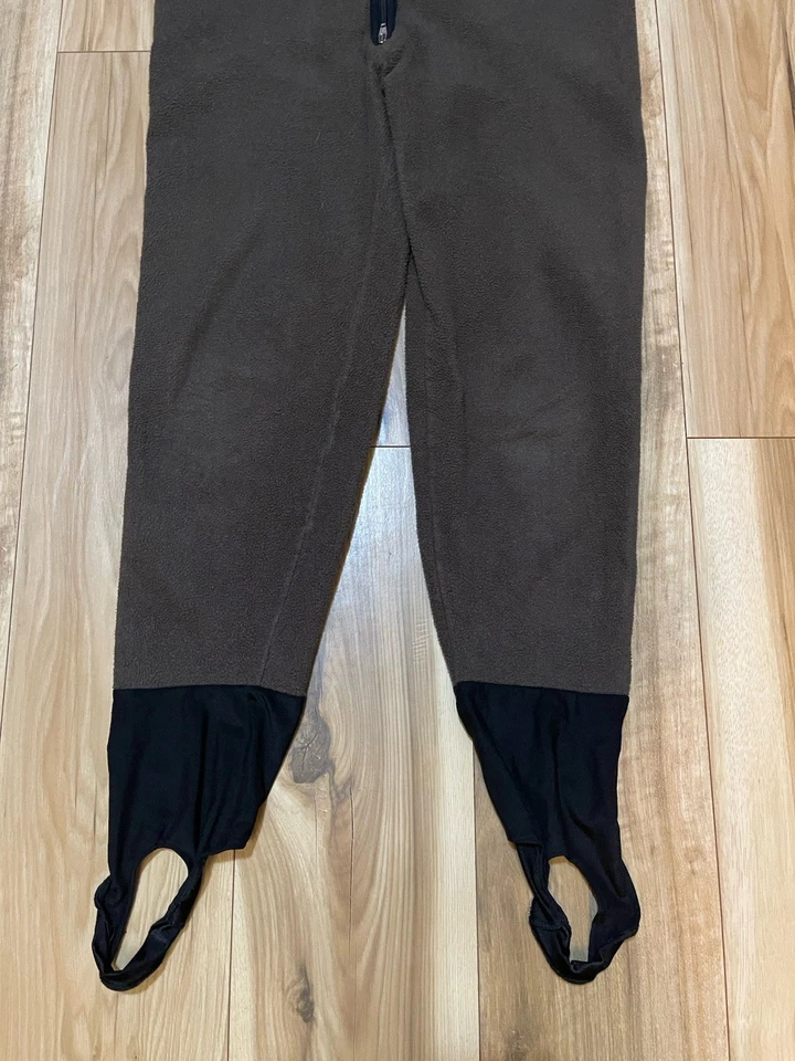 Simms Polartec Fleece Under Wader Fishing Bibs Made In USA Sz Large - Image 3 of 4