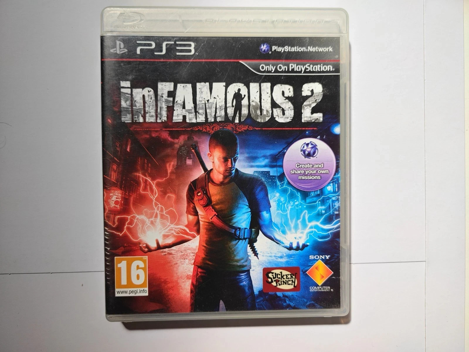 inFAMOUS 2 (PS3) Playstation 3 Complete With Manual