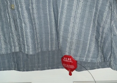 JOHNNY WAS 3J Workshop Osiris Puff SLV Button Bown Boho Chic Dress (Slip) XS NEW - Picture 11 of 15