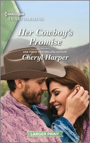 Her Cowboy's Promise: A Clean and Uplifting Romance by Cheryl Harper: Used
