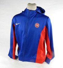 2023-24 Detroit Pistons Isaiah Livers #12 Game Used Blue Warm Up Jacket XL 3