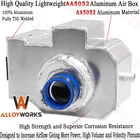 ATV Aluminum Intake Airbox Air Box Fits 1985-1990 Suzuki LTR250 LT-R250 LTR 250
