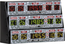 Back to The Future 3D Lamp - Official Ambient Light for Home  Office