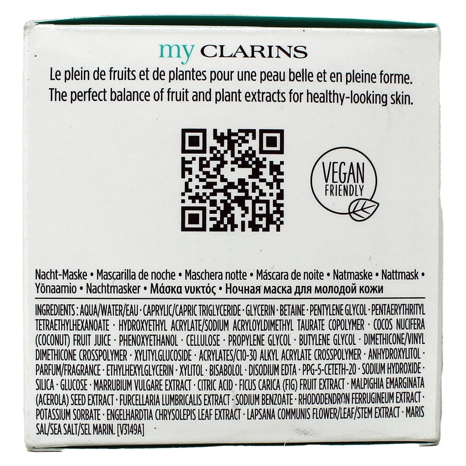 My Clarins Re-Charge Relaxing Sleep Mask For All Skin Types 1.7 Ounces - Image 3 of 3