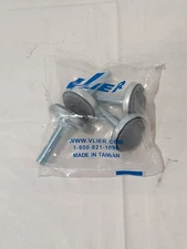 Vlier Studded Leveling Mount: 300 lb Load Capacity, 2" Base, Pack of 4 FSE306S