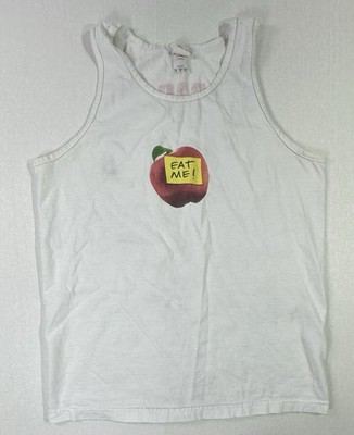 Bad Teacher Movie Promo Tank Top 2011 Eat Me Apple Graphic Alstyle M
