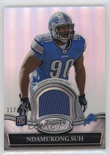2010 Bowman Sterling Relics Refractor 117/299 Ndamukong Suh #BSR-NS 14lc