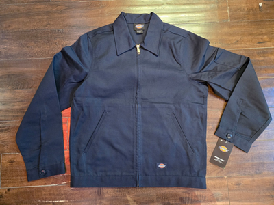 Dickies Men's Unlined Eisenhower Jacket DJT75 DN Navy | eBay